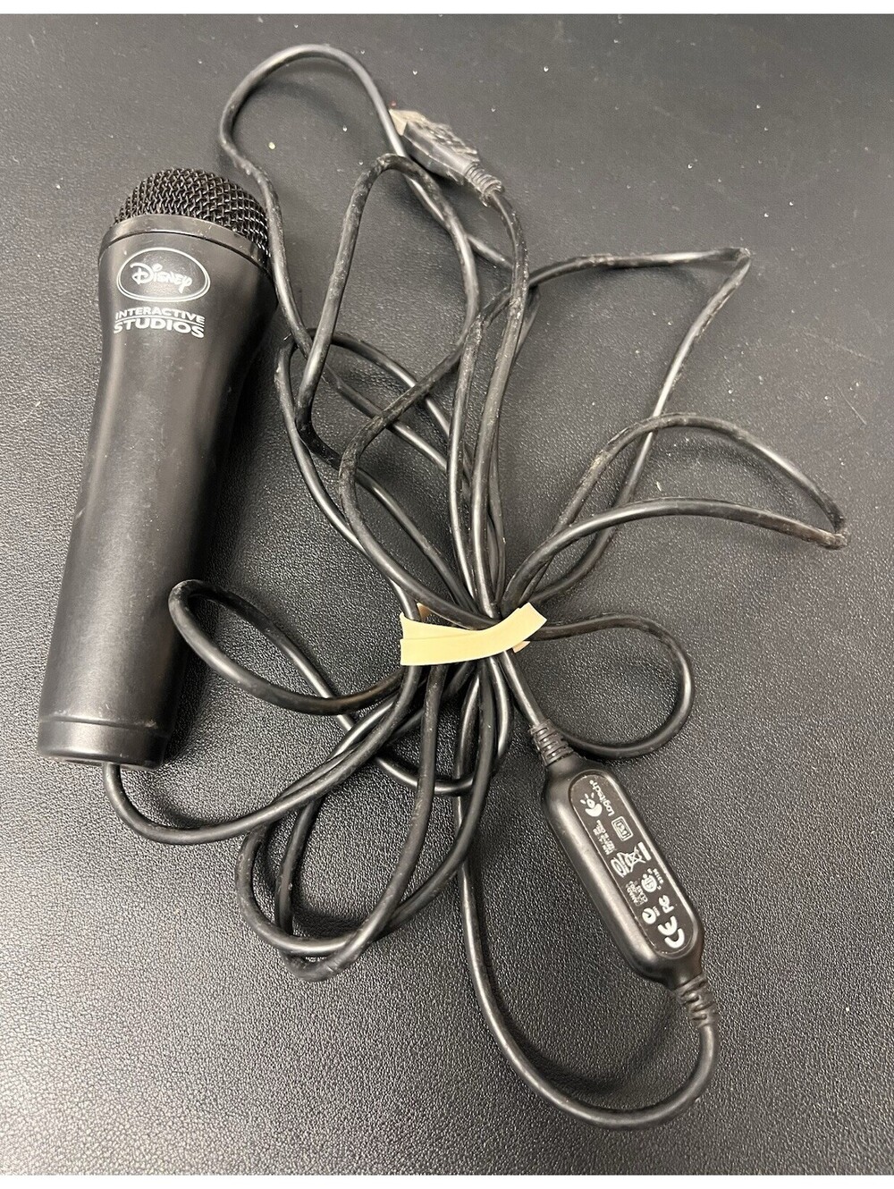 Disney Interactive Studios Logitech Microphone USB Wired E-UR20 PS3 Xbox 360 Wii
